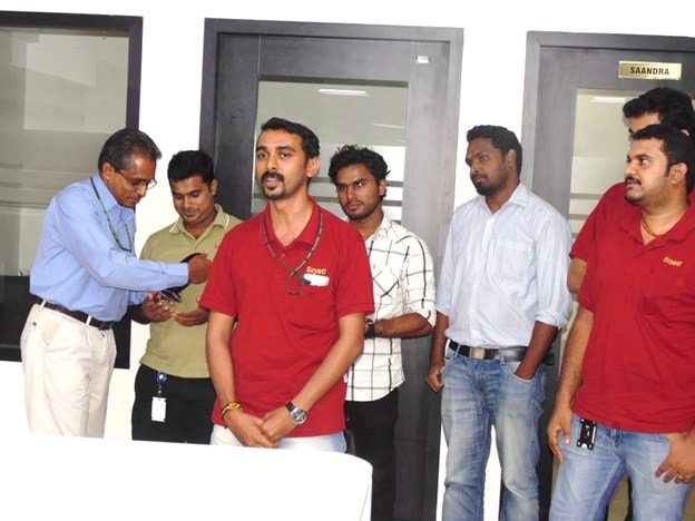 Kishore congratulate shafeeque