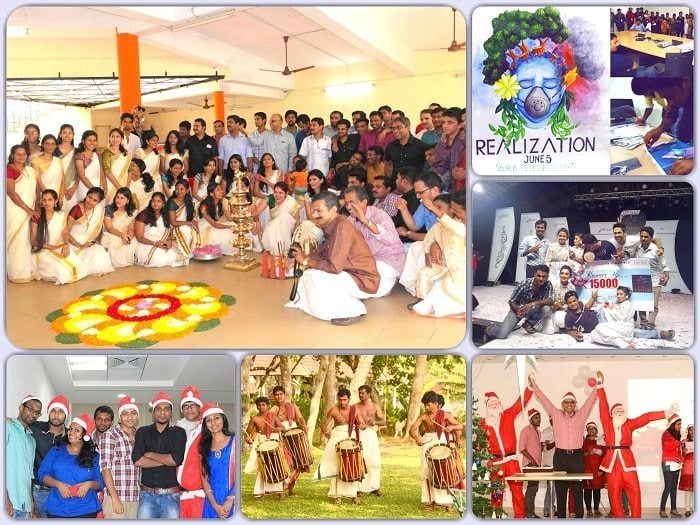 onam and christmas celebrations at Suyati technologies
