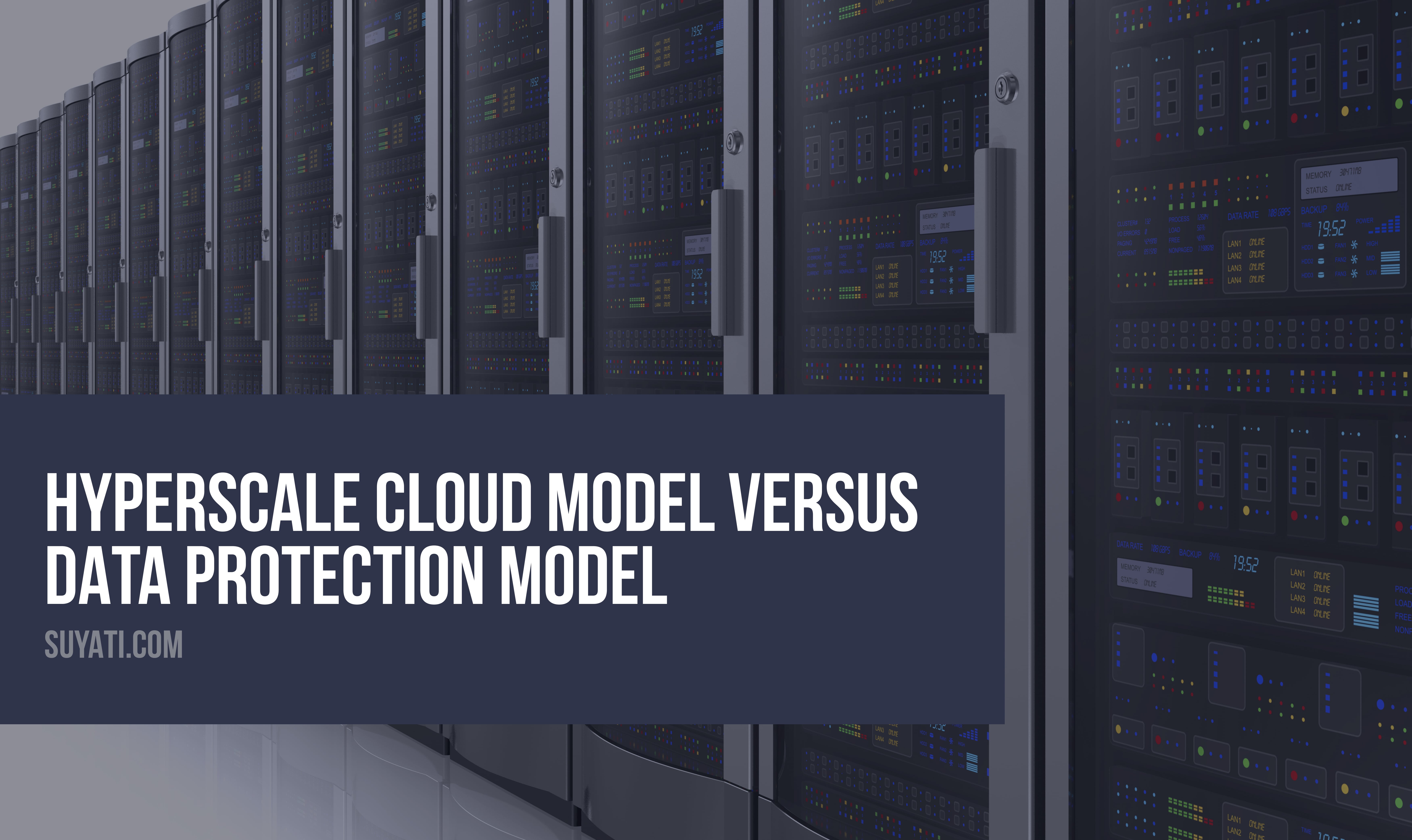 Hyperscale Cloud Model versus Data Protection Model