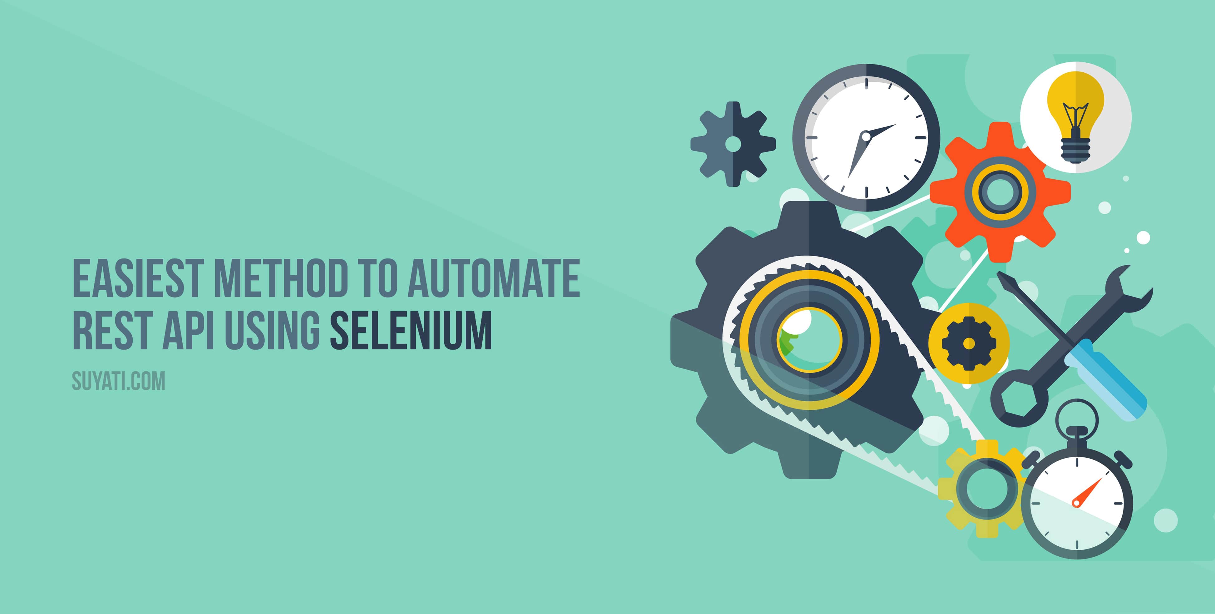REST API using Selenium