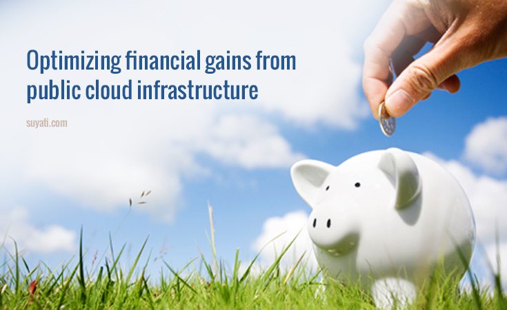 cost saving in public cloud infrastructure