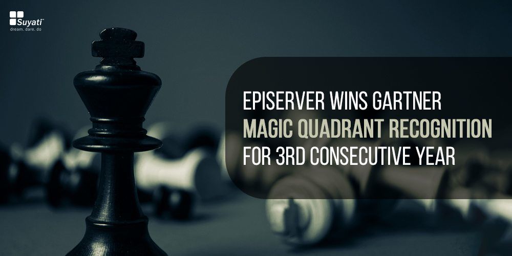 Episerver Hattrick: Third Consecutive year as Leader in Gartner's 2017 Magic Quadrant for Web Content Management