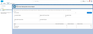 Salesforce Guest User Sharing Rule Access Report