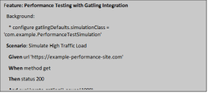 Performance Testing with Gatling Integration